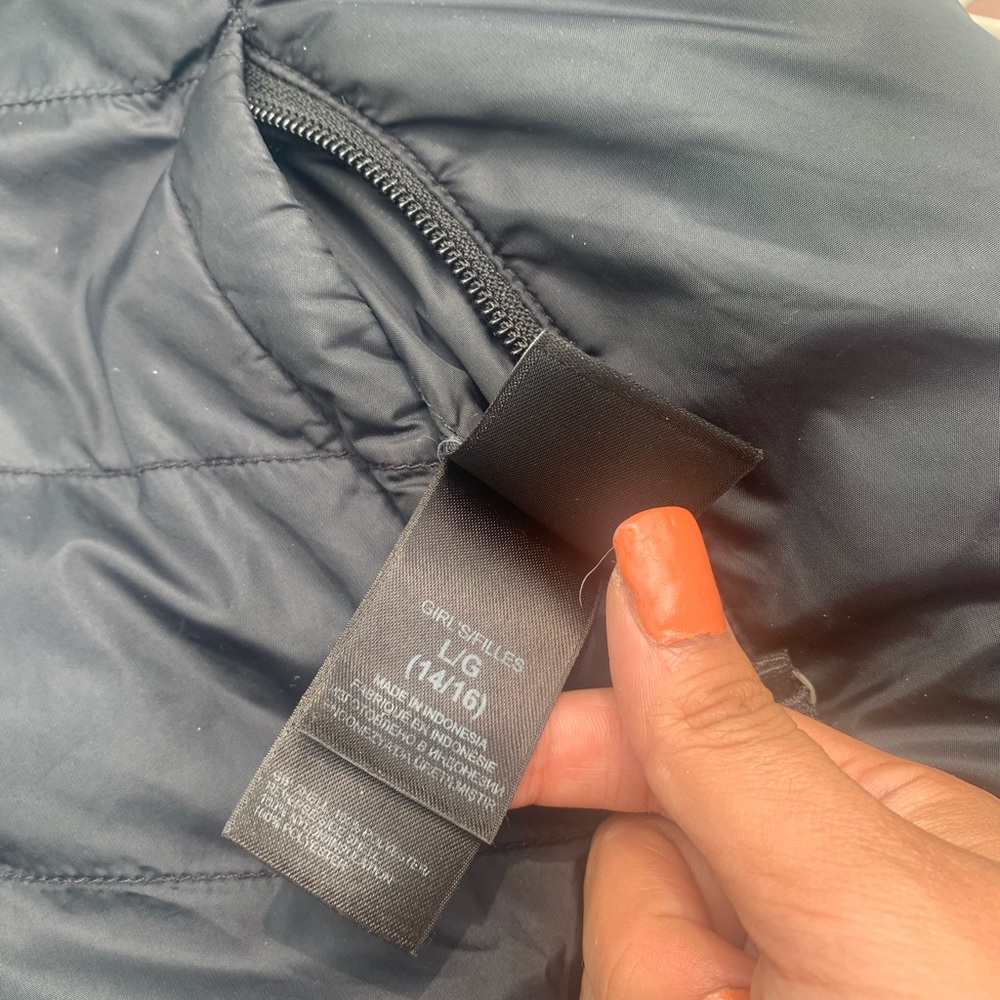 Girl’s reversible north face